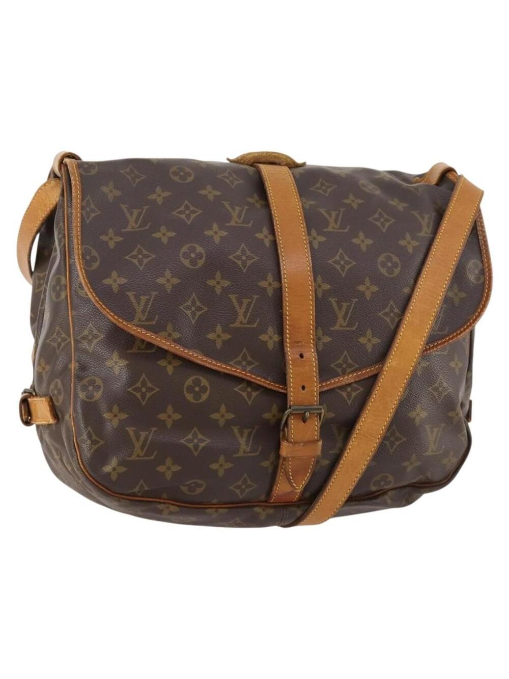 Louis Vuitton Saumur Handbag Canvas 35 #345524L81B